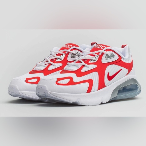 Nike Other - Nike Air Max 200 “White University Red” Men’s Size 8